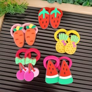 Meyve Figürlü Lastik Toka