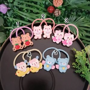 Sevimli Hayvan Figürlü Lastik Toka