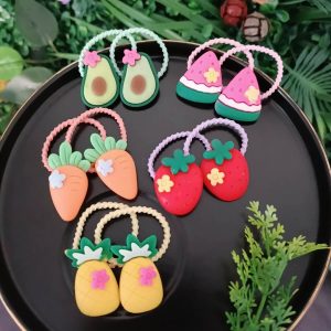 Meyve Figürlü Lastik Toka