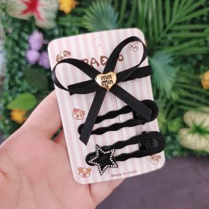 3 lü Siyah Set Toka