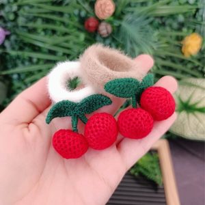 Örgü Kiraz Lastik Toka