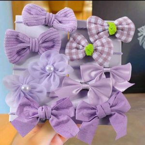 Mor Lastik Set (10 Parça)