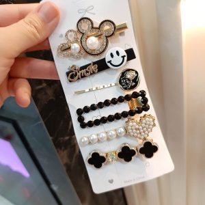 Siyah Set Toka 6 Parça