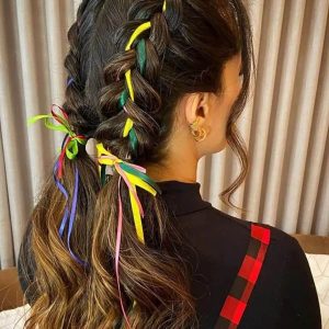 Örgü Arası Saç Kurdelesi