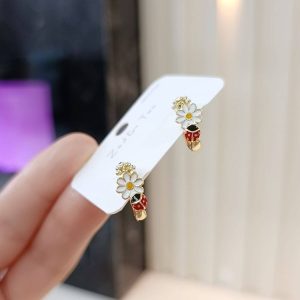 14K Çelik Çocuk Küpe