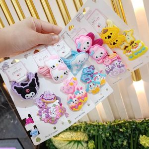 Çizgi Karakter Set Toka