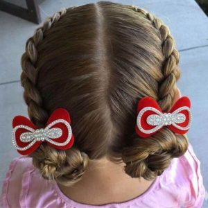 Kırmızı Kurdele Pens Toka