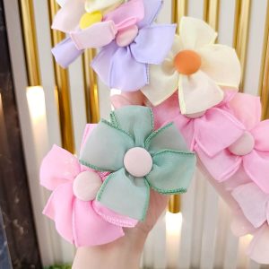 Büyük Çiçek Lastik Toka