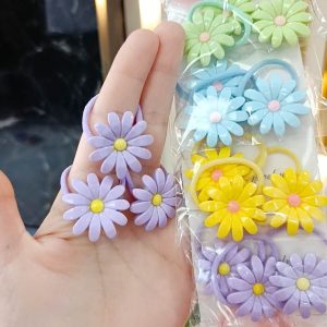 3 lü Papatya Lastik Toka