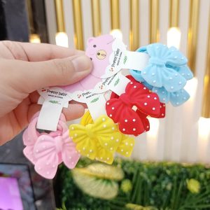 Puantiyeli Kurdele Lastik Toka