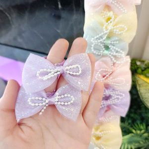 İncili Kurdele Lastik Toka