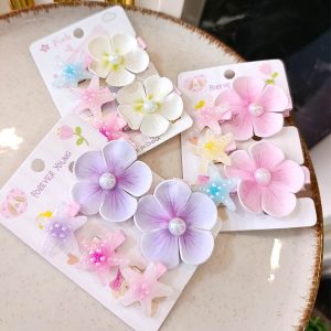 Ortanca Çiçeği Ve Deniz Temalı Set