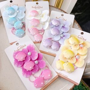 Ortanca Çiçeği Ve Deniz Temalı Set