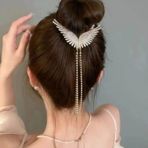 Lüks Taşlı Topuz Tokası