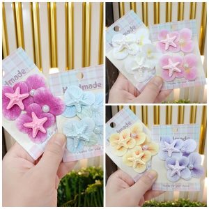 Ortanca Çiçeği Pens Toka